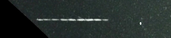 Unprocessed fireball image