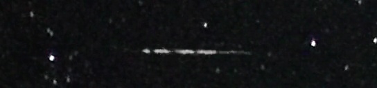 Unprocessed fireball image