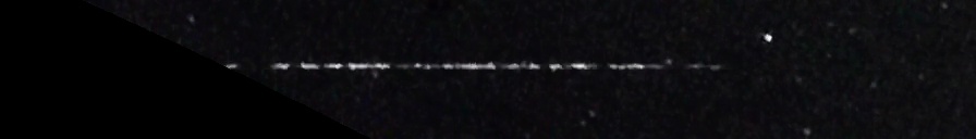 Unprocessed fireball image