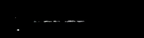 Processed fireball image