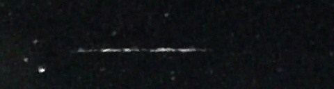 Unprocessed fireball image