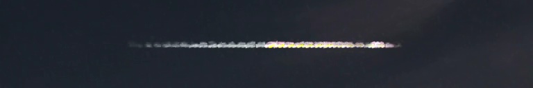 Unprocessed fireball image