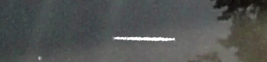 Unprocessed fireball image