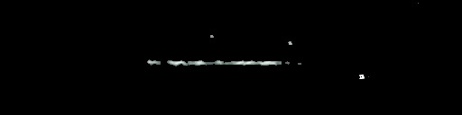 Processed fireball image