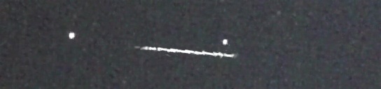 Unprocessed fireball image