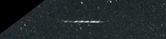 Unprocessed fireball image