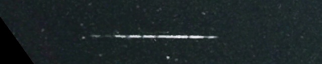 Unprocessed fireball image