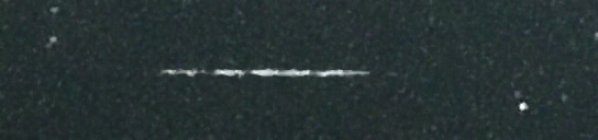 Unprocessed fireball image