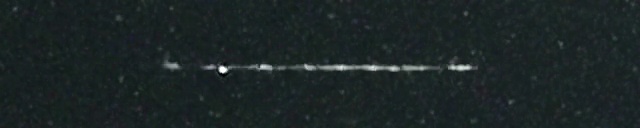 Unprocessed fireball image