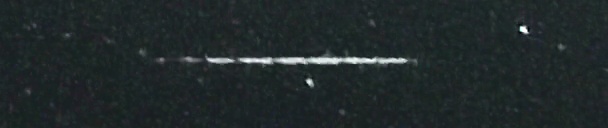 Unprocessed fireball image