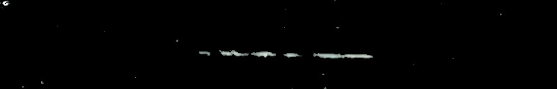 Processed fireball image