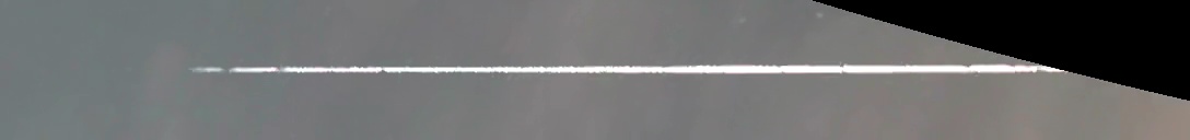 Unprocessed fireball image