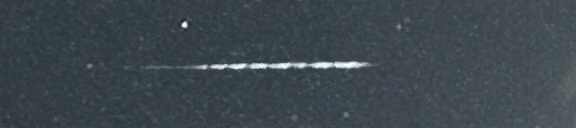 Unprocessed fireball image