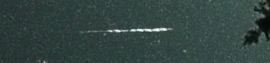 Unprocessed fireball image