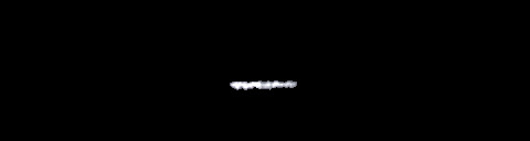 Processed fireball image