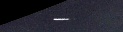 Unprocessed fireball image