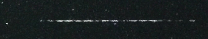 Unprocessed fireball image