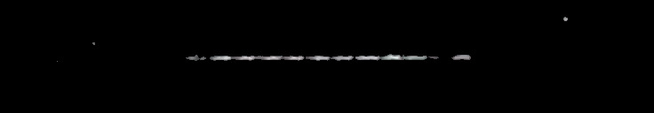 Processed fireball image