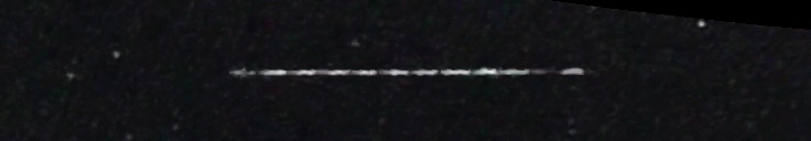 Unprocessed fireball image