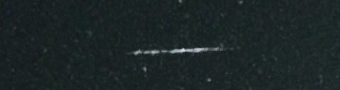 Unprocessed fireball image