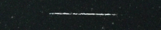 Unprocessed fireball image