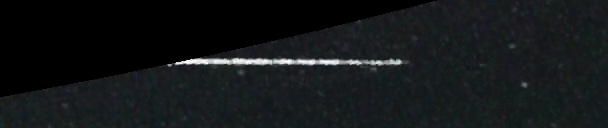 Unprocessed fireball image