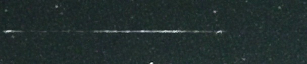 Unprocessed fireball image
