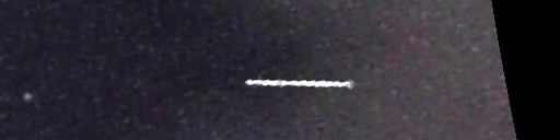 Unprocessed fireball image