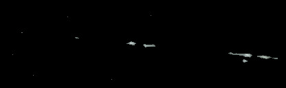 Processed fireball image