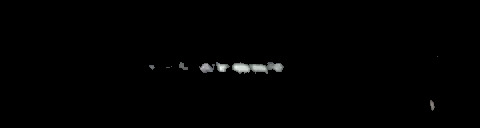 Processed fireball image