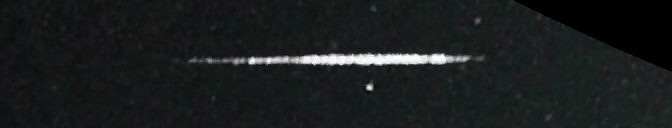 Unprocessed fireball image