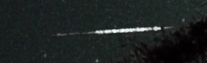 Unprocessed fireball image