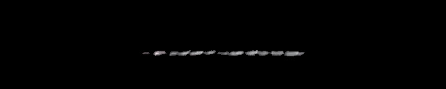 Processed fireball image