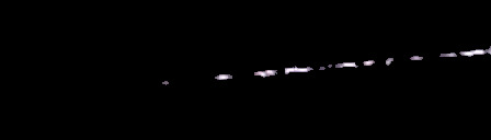 Processed fireball image