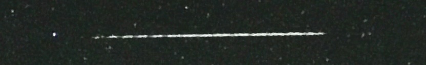 Unprocessed fireball image