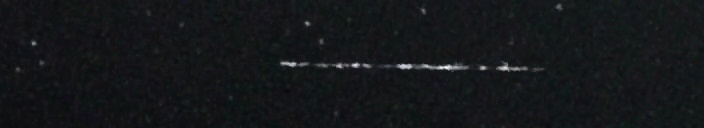 Unprocessed fireball image