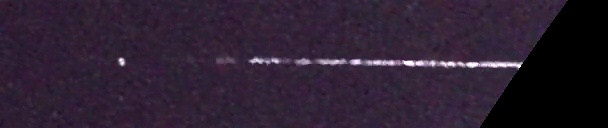 Unprocessed fireball image