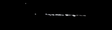 Processed fireball image