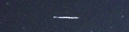 Unprocessed fireball image