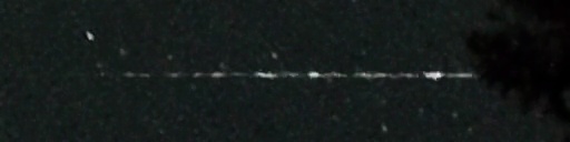 Unprocessed fireball image