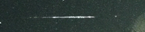 Unprocessed fireball image