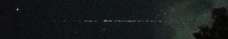 Unprocessed fireball image