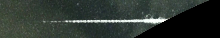 Unprocessed fireball image