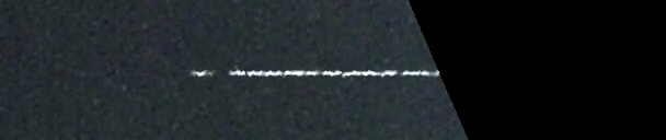 Unprocessed fireball image