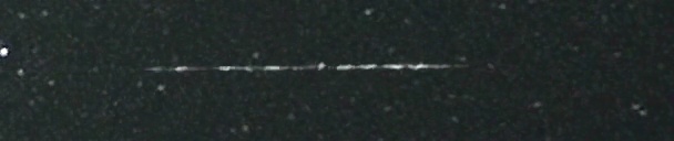 Unprocessed fireball image