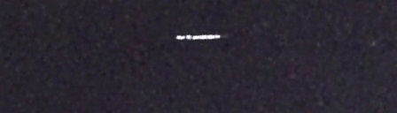 Unprocessed fireball image