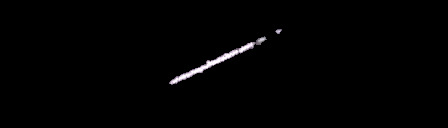 Processed fireball image