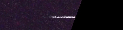 Unprocessed fireball image