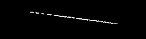 Processed fireball image