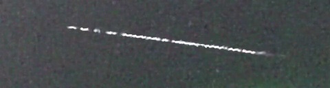 Unprocessed fireball image